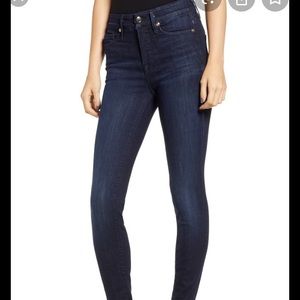 Good American high waisted good legs skinny jeans